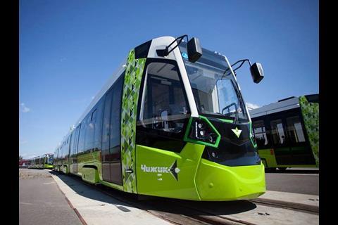 Acceptance testing of the first six Metelitsa trams for the fast tram route being developed in St Petersburg started on August 1.